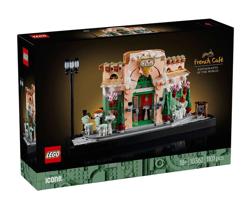 LEGO 10362 lego Icons - Френско кафене French Café