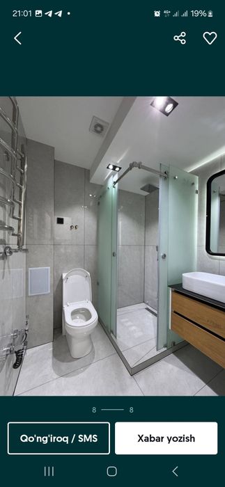 Novza metro 2 xona navastroyka