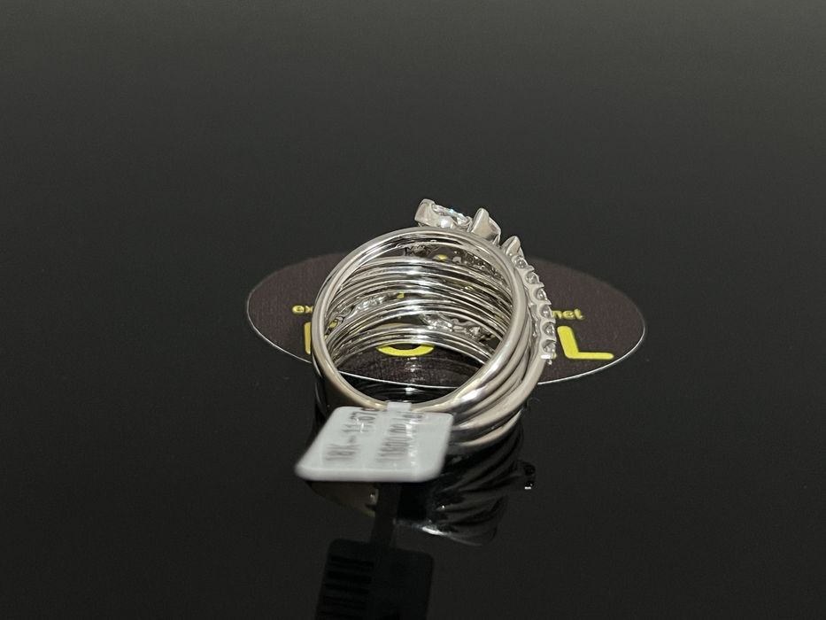 Bijuteria Royal CB : Inel cu 33 diamante 1,56ct 18k 11,67gr Marime 14