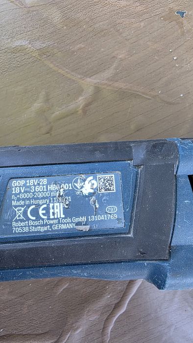 Multifunctional Bosch GOP 18V -28