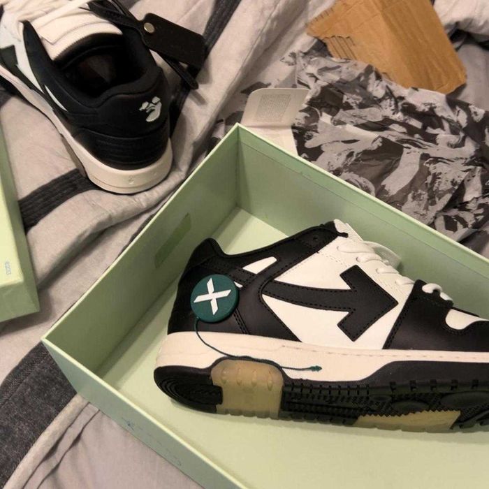 #SUMMER SALE# OFF-White Out Of Office PANDA Black White Negru Alb - Verificare Colet -