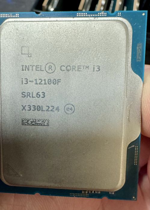 Процессор Intel Core i3-12100F LGA1700 (Б/У)