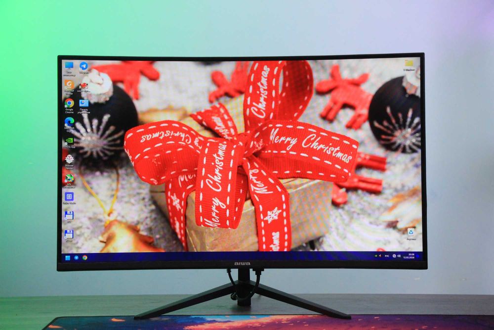 Aiwa 27" 165Hz Curved monitor sotiladi