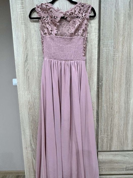 Розова дълга ракля