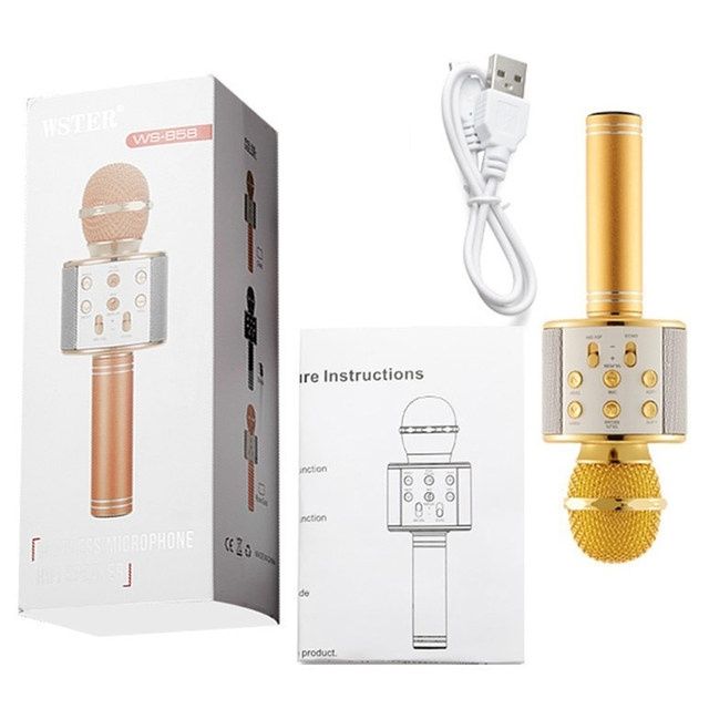 Микрофон караоке Bluetooth микрофон