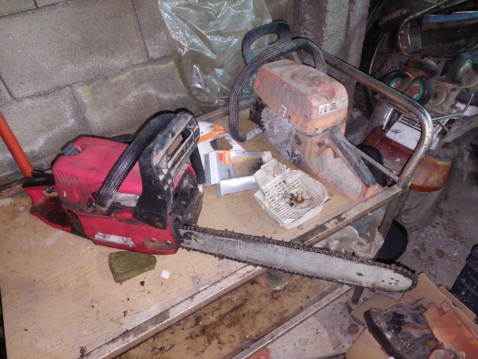 3 резачки за дърва – 1 Partner + Райдър + китайска за части