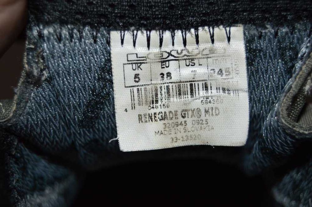 Ghete bocanci piele Lowa Renegade 38 Gore-tex Vibram