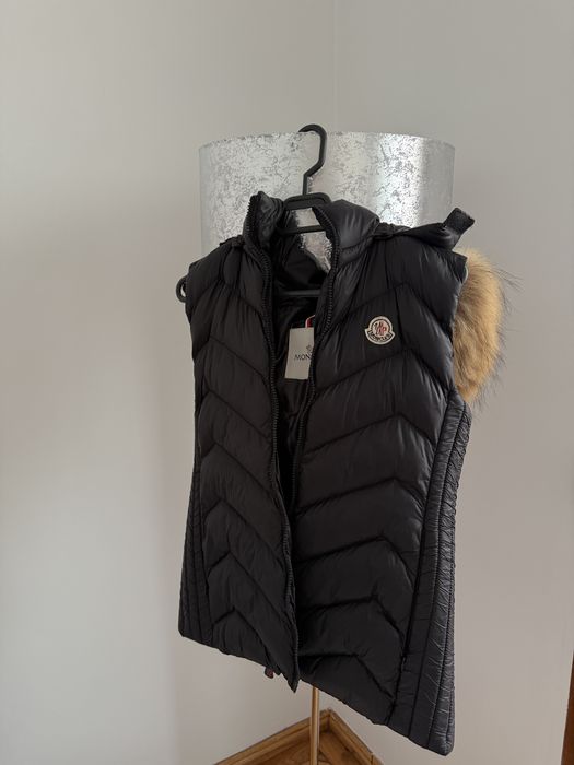 Vestă cu blăniță naturală