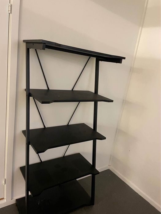 Suport raft gaming / raft cărți (imitație carbon)