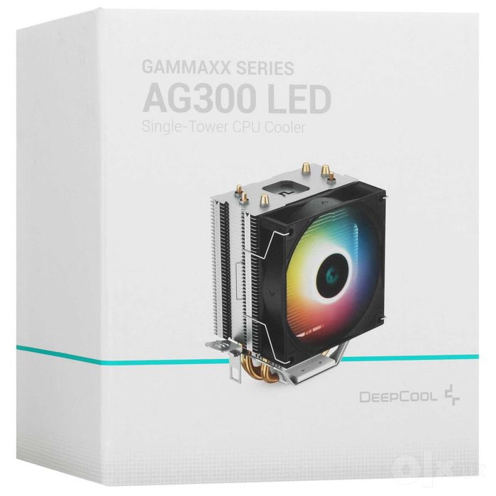 - Кулер для процессора Deepcool AG300 LED