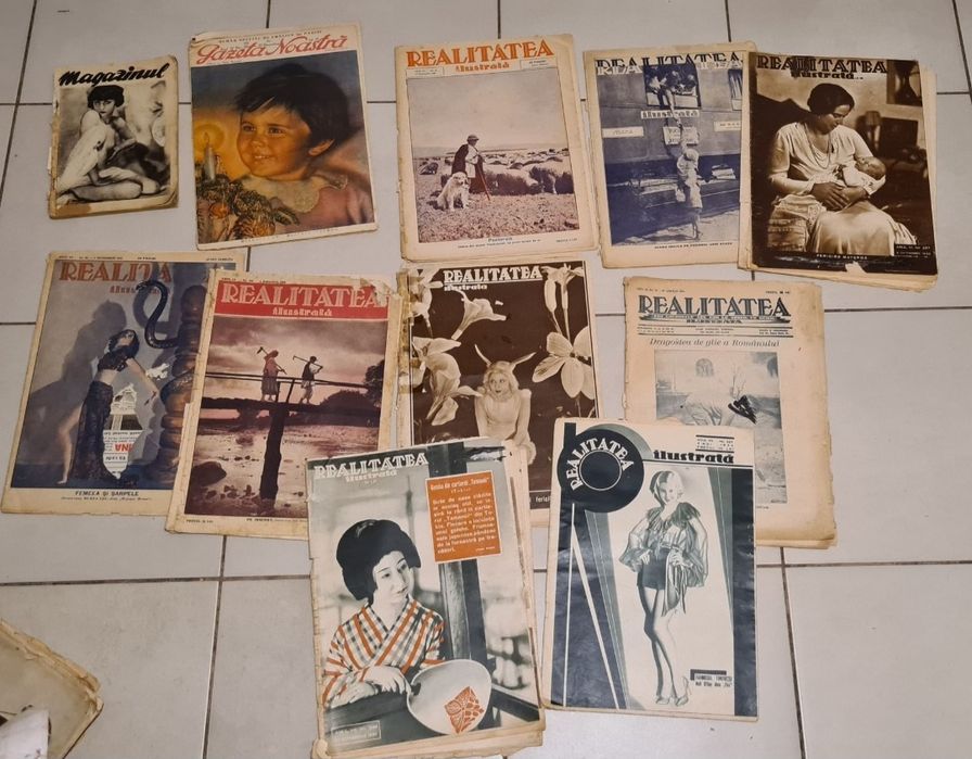 Reviste Realitatea Ilustrata Vechi Perioada Interbelica Romanesti Ww2