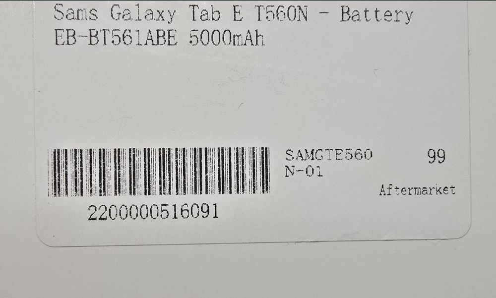 Baterie acumulator tableta Samsung Galaxy Tab E SM T560 T561 EB-BT561ABE 5000mAh