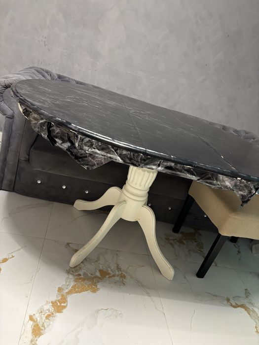 Masă bucatarie alba (fara scaune)