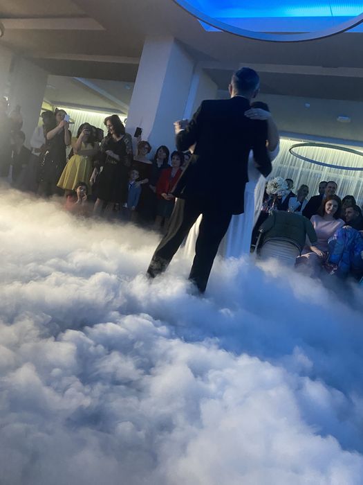 Fum greu/gheata carbonica pentru nunta