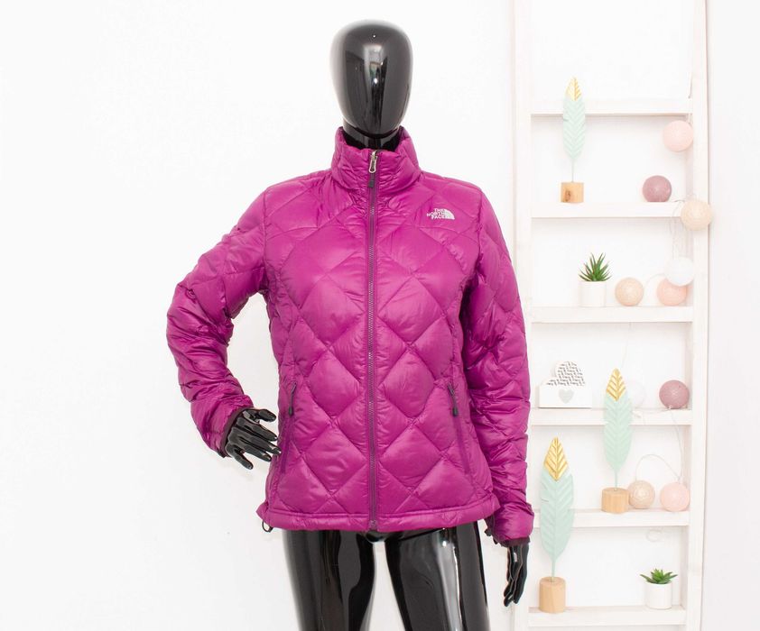 The North Face дамско пухено яке лилаво 600 пълнеж пух късо М