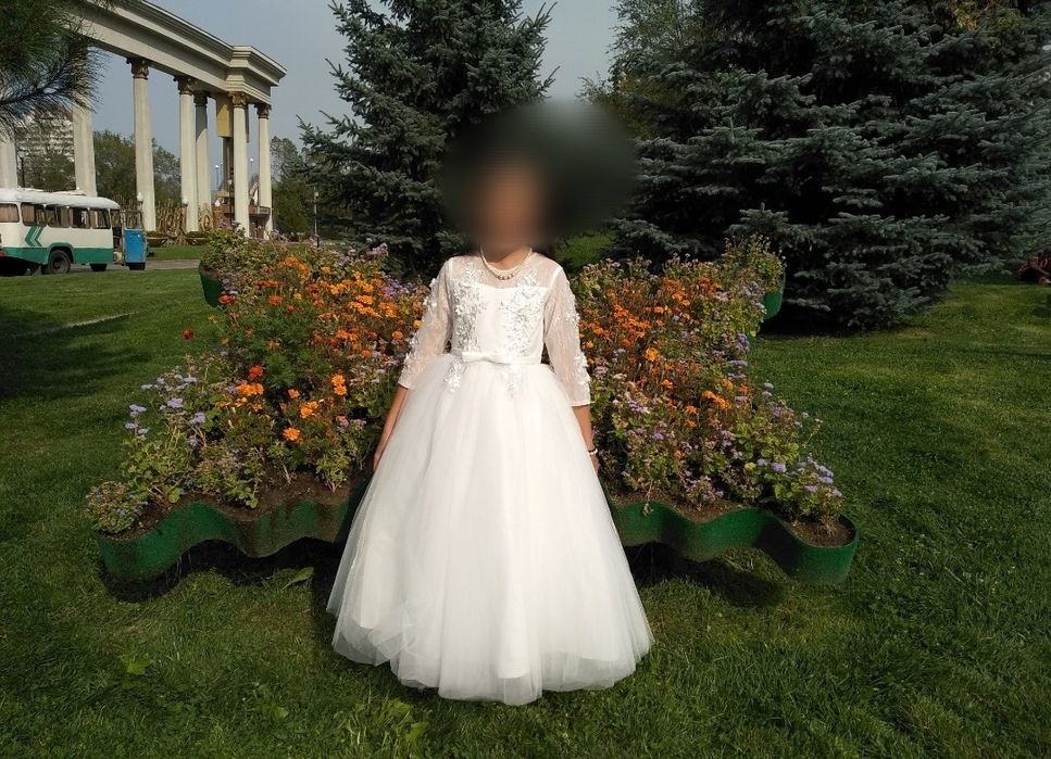 Прокат детское платье-для девушек ростом 150-160 см