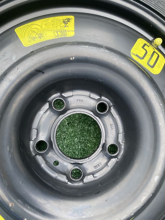 Roata de rezerva slim 125/85/R16 originala Peugeot 308 407 508 5X108