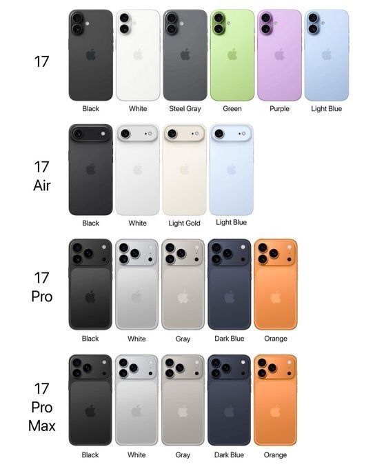 iPhone 17 Pro Max 256GB / 512GB / 1TB / 2TB