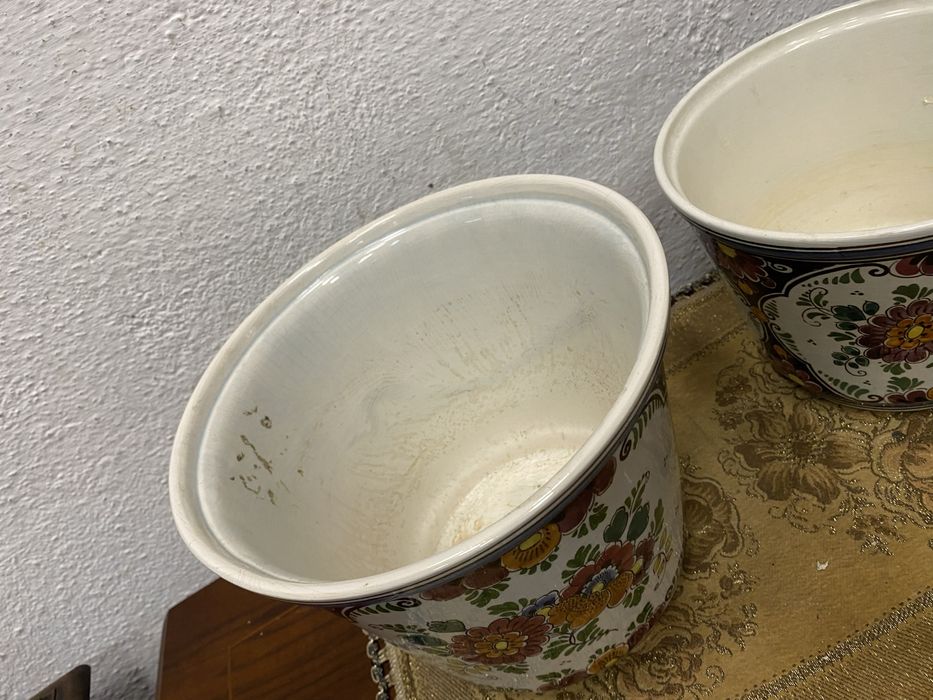 Холандски порцеланови кашпи на делфт кашпа - саксия