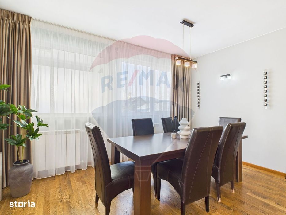 De inchiriat apartament 4 camere | Curte 127 mp | Foisor & parcare