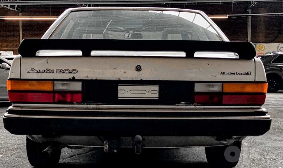 Спойлер Bischoff/Zender Audi 100/200/5000 C2 Typ 43 Germany Original