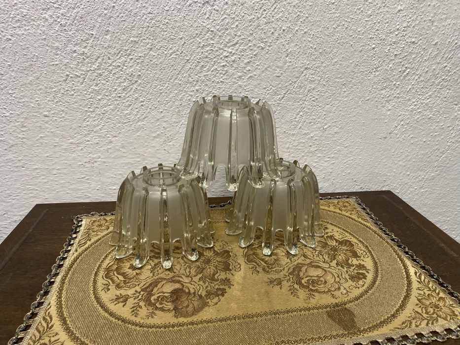 Италиански винтидж плафони от духано стъкло мурано