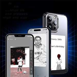 Чехол с интеллект. экраном для iPhone 14, 15 PRO, осталось 2 шт.