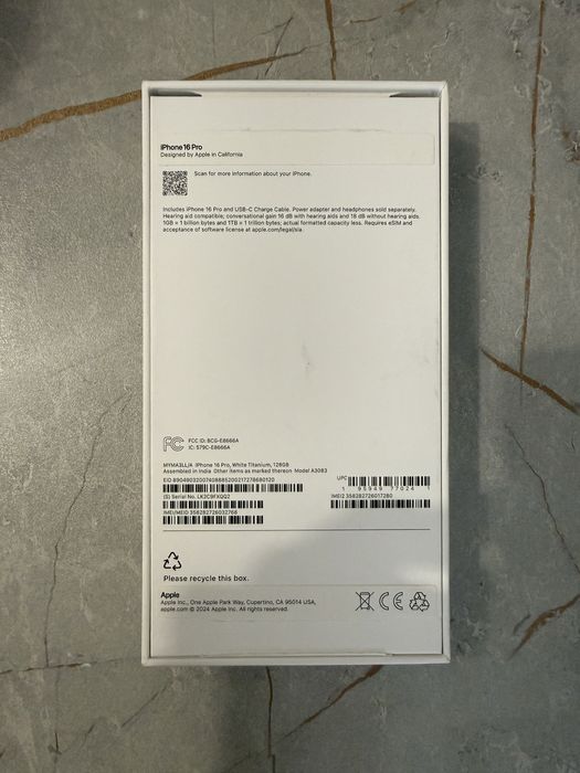 iPhone 16 pro с гарантией