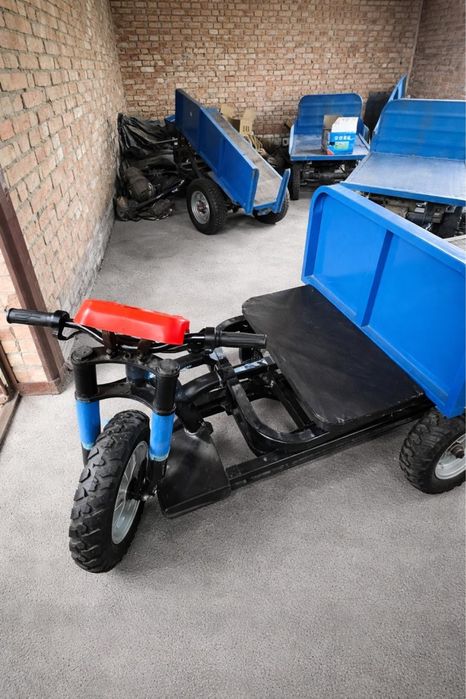 Электрический мини-трактор мотоцикл (тележка) для склада