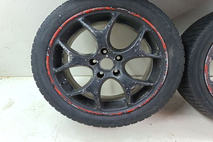 Set jante aliaj R17 Anvelope uzate 5x112 8Jx17H2 ET35 Audi A6 4F/C6 s