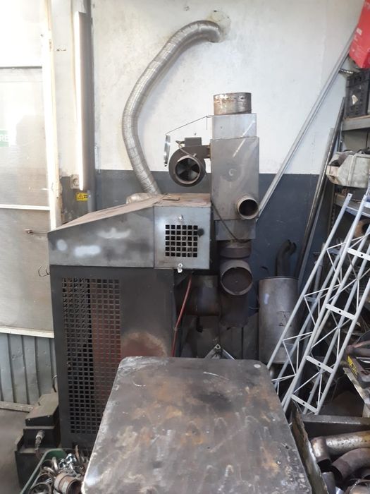 Soba pe ulei ars 17-33 kw + recuperator caldura 12.7  kw + burlan 4m.