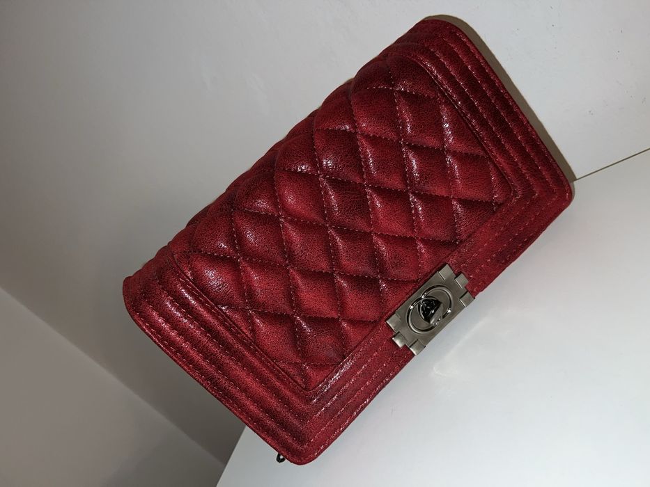 Елегантна Дамска чанта цена бордо