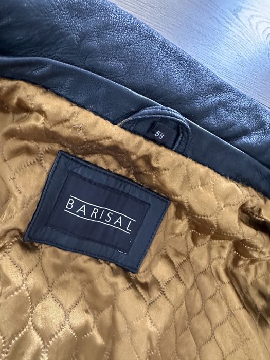 Geaca Piele Naturala BARISTAL Negru Barbati | Marime 54 (XL-XXL)