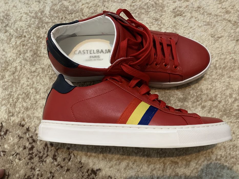 Trainers JC DE CASTELBAJAC din piele