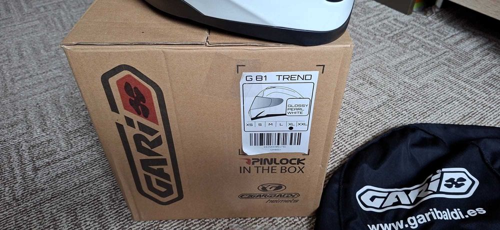 Casca moto noua Garibaldi - Gari G81 Trend, marime XL