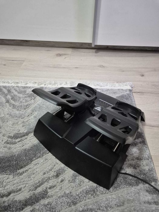 Joystick Logitech Saitek Pro Flight X56 H.O.T.A.S., negru, 18,5x22,5x26,6cm + THRUSTMASTER T.Flight Rudder Pedal (set complet)
