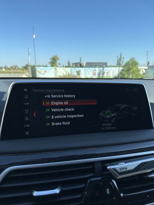 BMW Seria 7 G11 -730d Xdrive - Laser, Masaj, Parking, 360