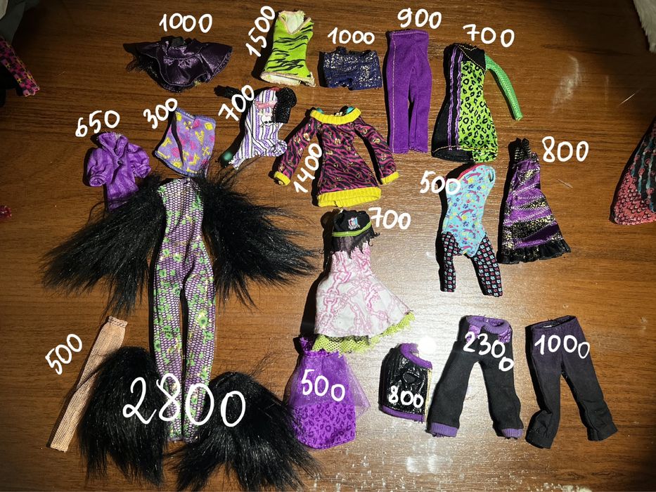 Обувь, одежда, аксессуары monster high монстер хай