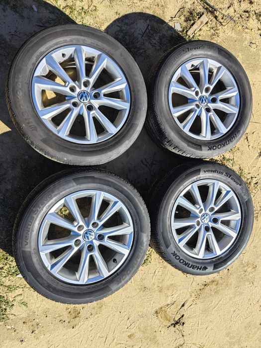 4x Jante din Aluminiu Originale de Volkswagen Touareg pe 18"