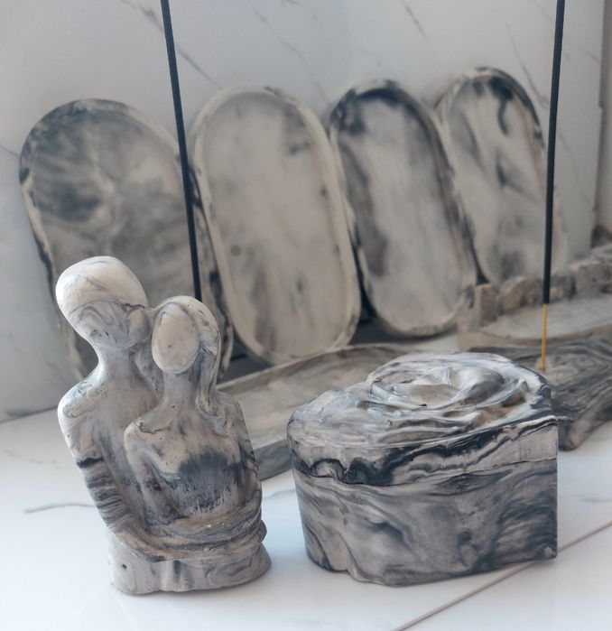Гипсовые фигуры под мрамор/камень