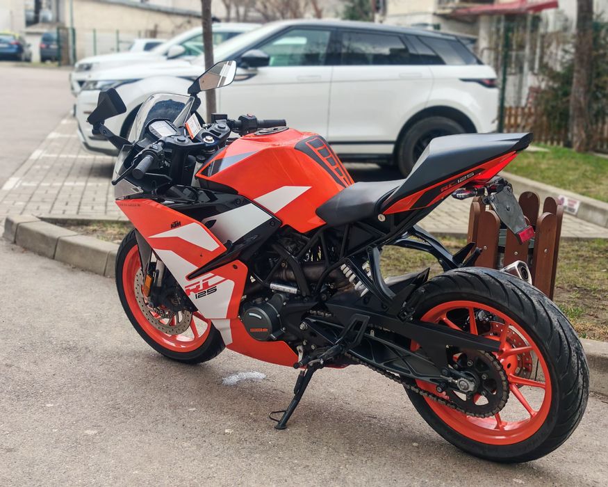 KTM RC 125 ABS an 2018