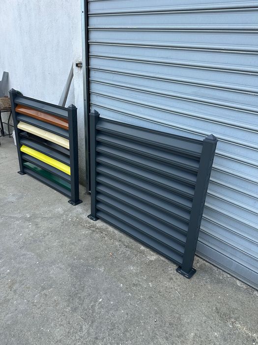 Ограда тип щора с ламели 80 лв на м2