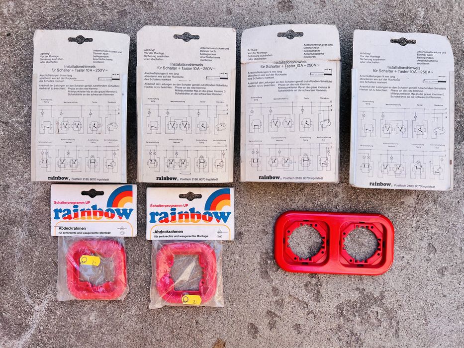 Електрически ключ и контакт rainbow, чисто нови