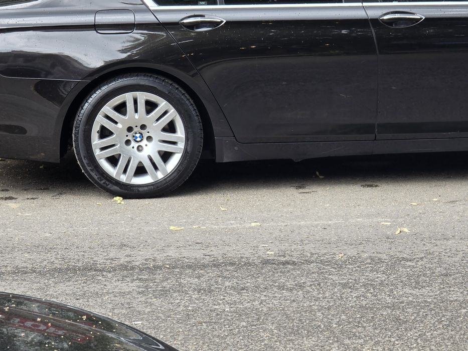 Jante BMW seria 7,5si 3 cauciucuri aproape noi