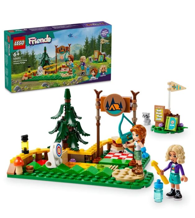 LEGO® Friends 42622 - Лагер за приключения - място за стрелба с лък