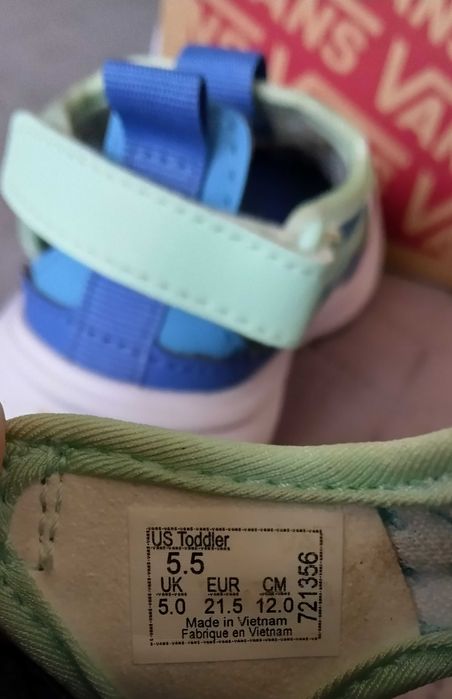 Vans детски летни обувки, размер 21,5 / 12см