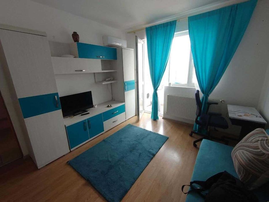 Închiriez apartament 2 camere utilat, mobilat, bloc 2016, 40 mp utili, decomandat, la 8 minute de metrou Berceni 370 euro
