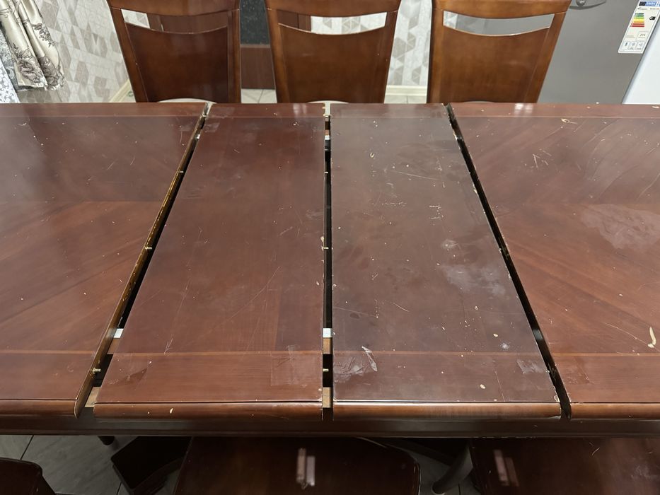 Столь стулья красный дуб