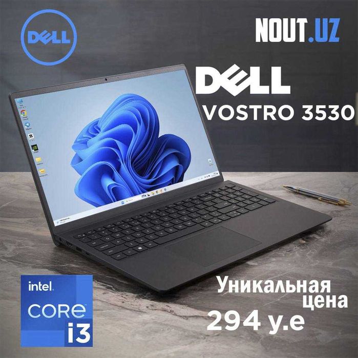 Dell Vostro 3530 i3-1305U,8GB,512GB,120Hz год Гарантия Магазин Nout.uz
