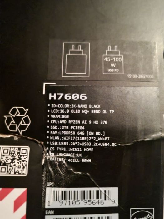 Asus ProArt P16 H7606